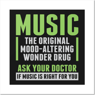 Music Wonder Drug Posters and Art